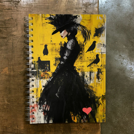 Raven's Heart Undated Weekly Planner