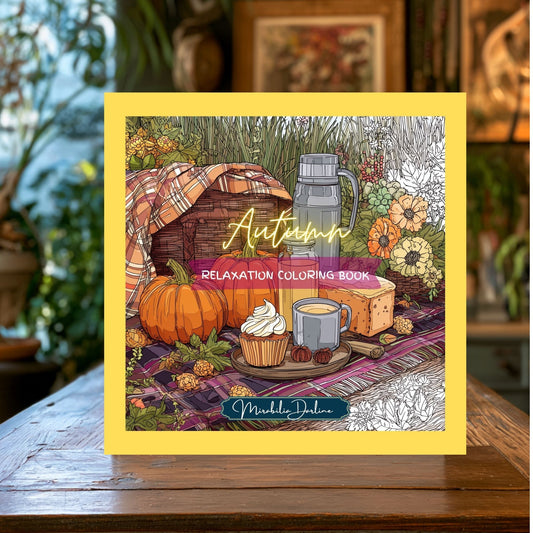 Autumn: Relaxation Coloring Book