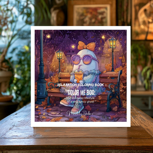 Color Me Boo: Relaxation Coloring Book
