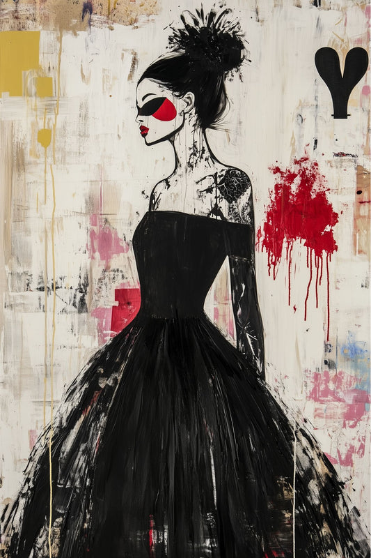 Haute Couture Heart Undated Weekly Planner